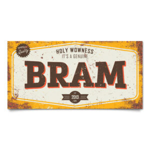 naambord-bram-geel-bruin-wit