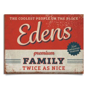 naambord-Edens-rood-blauw van koenmeloen