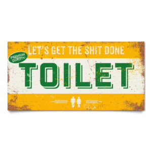 Bord-toilet-geel-groen-koenmeloen-naamborden