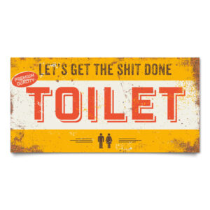 Bord-toilet-geel-rood-koenmeloen-naamborden