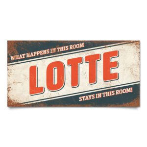 Naambord-Lotte-blauw-oranje-wit-koenmeloen