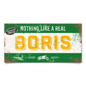 naambord-boris-groen-geel-motor-koenmeloen-naamborden