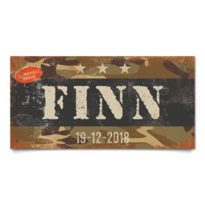 naambord-finn-zwart-lichte-tekst-leger-army-koenmeloen