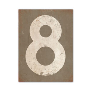 koenmeloen-huisnummer-bord-staand-type-1-grijs-wit