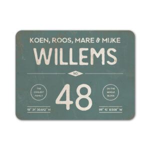 Naambord-Willems-koenmeloen-wit-grijsgroen