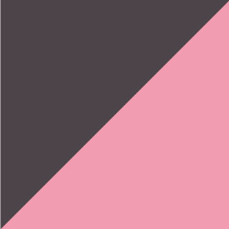 Huisnummerbord Retro Zwart Roze